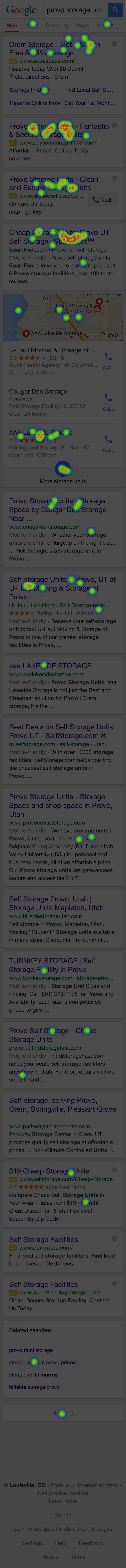 Provo Storage Unit Mobile • Test Results ⋅ UsabilityHub