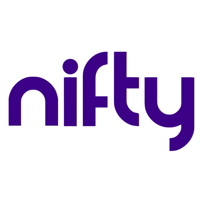 Nifty Marketing logo purple