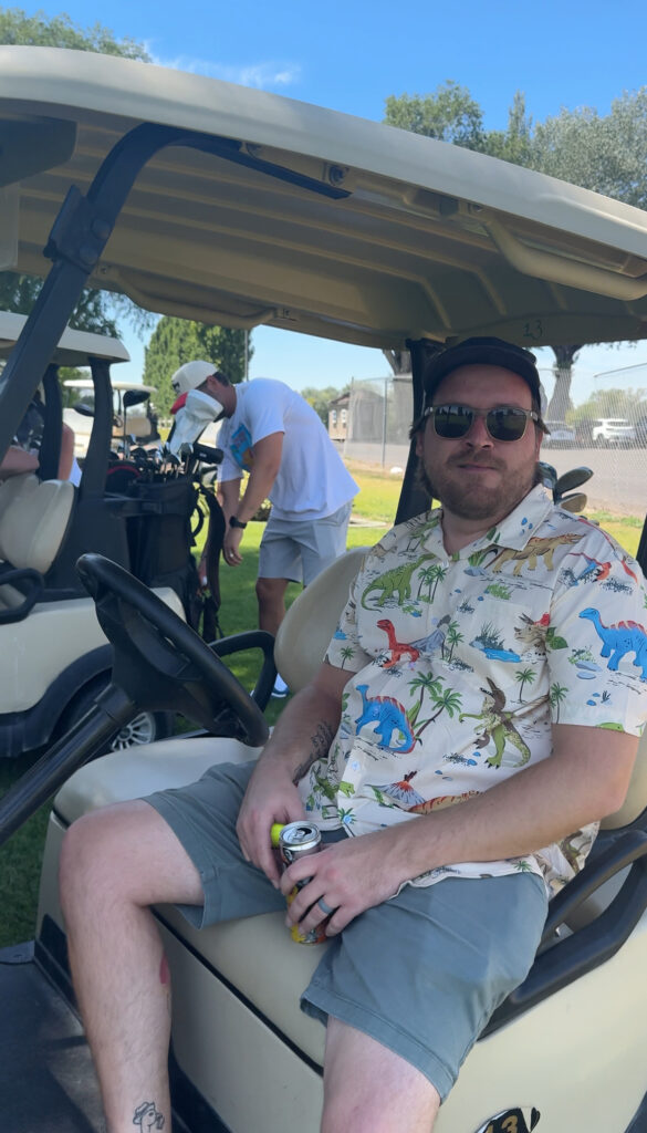 Nifty hits the course on golf carts